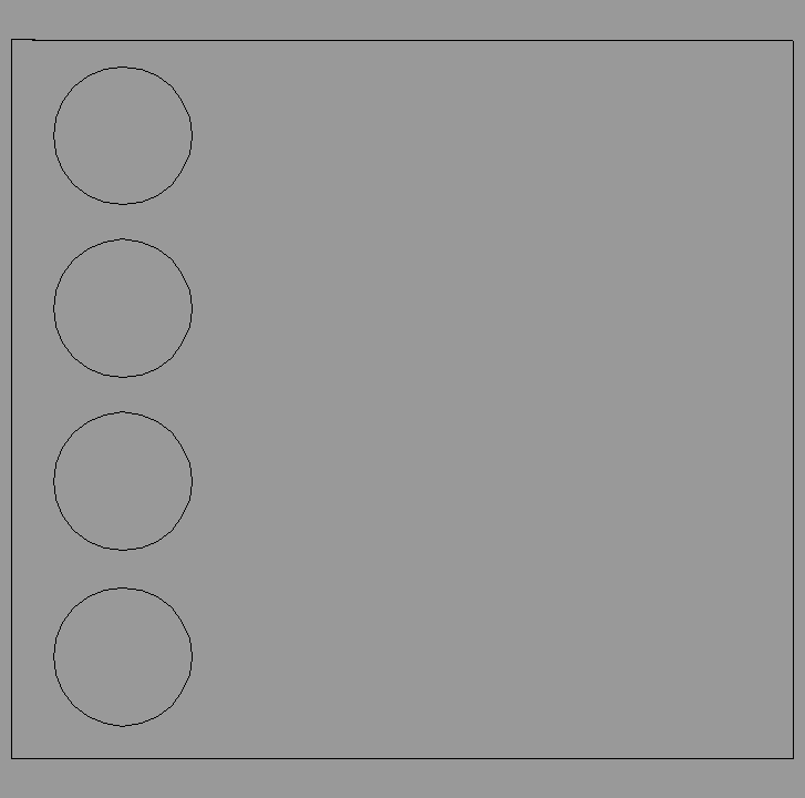 Bloque Autocad Central de señalización de rociadores instalada-N